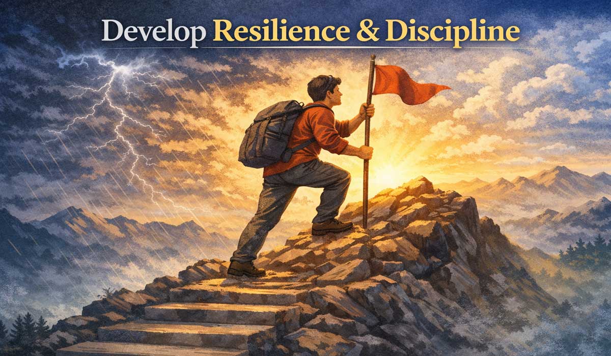 Develop Resilience and Discipline